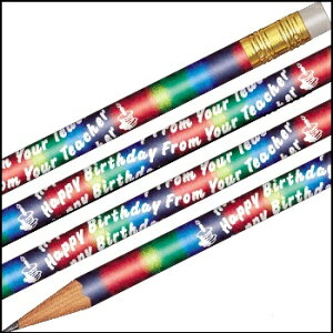 nbs[Eo[XfCEyV Happy Birthday Pencils y҂E[Epꋳށz