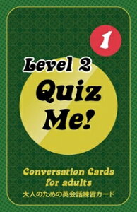 NCYE~[I JoZ[VEJ[h for Adults - Level 2, Pack 1 Quiz Me! Conversation Cards for Adults - Level 2, Pack 1ypwԐlɃIXX pꋳށz