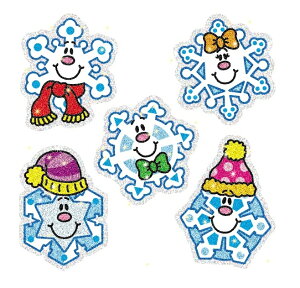 Snowflakes Dazzle Stickers@Xm[tCNELLEV[yV[EXeBbJ[ pꋳށz
