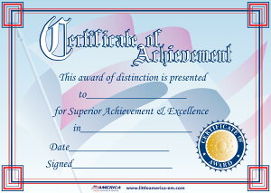 T[eBtBPCg Iu A`[ug Certificate of Achievement (New ed.)yp̐搶ɃIXX pꋳށE܏z