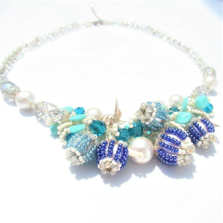 楽天市場 Little Beads Village ブルーベリーネックレス ビーズクロッシェ ビーズ キット ハンドメイド アクセサリー ビーズ アクセサリー ビーズキット ワンポイント おうち時間 アクセサリーキット 手作りアクセサリー オリジナル かわいい ブルー 上級者 大人 大ぶり 楽天市場 Little Beads Village ブルーベリーネックレス ビーズクロッシェ ビーズ キット ハンドメイド アクセサリー ビーズ アクセサリー ビーズキット ワンポイント おうち時間 アクセサリーキット 手作りアクセサリー オリジナル かわいい ブルー 上級者 大人 大ぶり