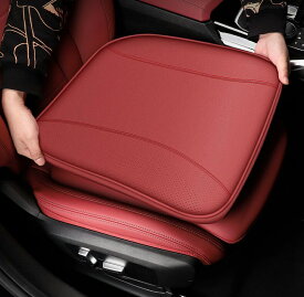 クラウン210系車用　シートカバー座布団 シートクッション 座席シート 四季が適して　高級感　皮革製　ブラック　ベージュ　レッド　3色選択可能　1Pセット