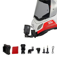 ヘルメット顎マウントクリップ バイク用 ARAI TOUR CROSS 3 アクセサリー 対応 GoPro Hero Insta360 DJI …