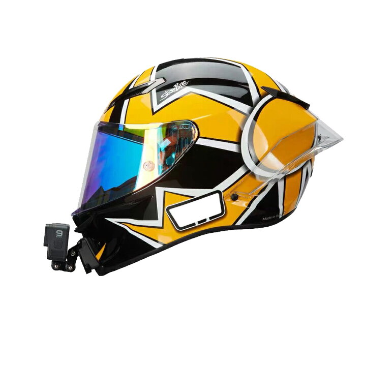 楽天市場】ヘルメット顎マウントクリップ バイク用 AGV PISTA GP RR 