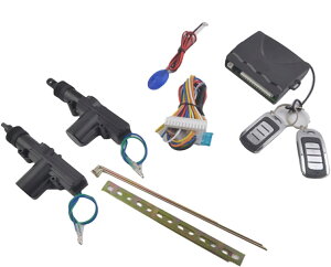 12V キーレスエントリーキット リモコン ドア ロック・アンロック機能スピーカーサイレンで音と光の連動も可能 アンサーバック機能付き M2