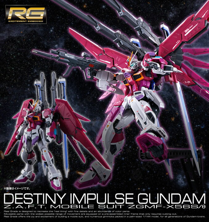 楽天市場】【新品】RG 1/144 デスティニーインパルス : LITTLE GRAY