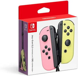 【新品】Nintendo Switch Joy-Con(L) パステルピンク/(R) パステルイエロー