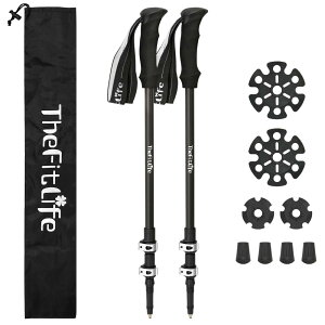 TheFitLife gbLO|[ J[{ oR XgbN y 57-120cmLk EH[LO|[ EH[LOXebL 2{Zbg oR oR|[ Ro XebL nCLO|[ j  