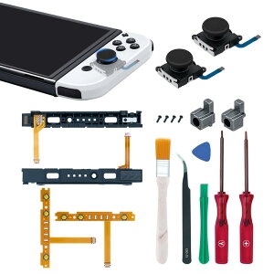 Mcbazel NS Switch Joy-conΉ CiZbg L@ELfΉ WCRCp[c Rg[[i E/ZT[2 WCR sl/sr CgP[uZT[2 obNbN2 X