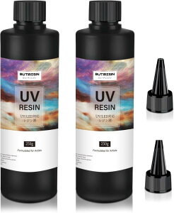 ButiResin Wt 500g UVWt e n[h^Cv UV]LEDΉ x }d ςȂ h DIY WA[g
