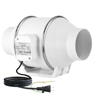 BreeRainz _Ngt@ 100mm _NgpC 290m3/h  ȃGl É rCt@ Ԏt hu[Xp Əē ƒp Ɩp r@ ی`^Cv 110V {dldvO (100mm)