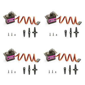 JnTech MG90S �T�[�{ 9G �}�C�N���T�[�{���[�^�[ �f�W�^���T�[�{ �}�C�N���T�[�{ RC�T�[�{���[�^�[ RC�J�[ ���{�b�g�A�[�� �����[�g�R���g���[���ߋ� ��s�@�Ή� 180�x����p �A�N�Z�T���[�̃p�b