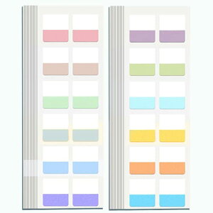 �t� �t�B���� LOORIPRO ���C���f�b�N�X�t�t�B�����ӂ��� �������݉\�ȃC���f�b�N�X ���o�� 240�� M�T�C�Y 12�J���[ 25mm×27mm �\���Ă͂����� ���S���t� ���[��