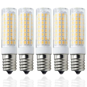FYHART E17 LEDd Ή 7W 75W`, E17 LED d 700LM E17 a17mm AC 100V ȃGl Px PSEF؍ς (5, dF)