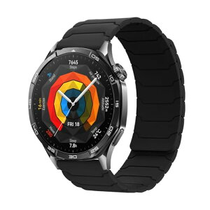 [Hinnwer] 22mm �o���h Huawei Watch GT 6 Pro/GT 6/ GT5 Pro/ GT5/4/3 46mm �p, �t�@�[�E�F�C �o���h ���C �V���R�� �X�|�[�c ���v�x���g �_�炩�� �h�� �������� �X�g���b�v Huawei Watch 5/4 46mm/ Ultimate 2/ Ultimate/