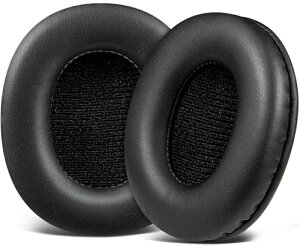 SOULWIT �C���[�p�b�h �C���[�N�b�V���� SONY MDR-CD900ST / MDR-7506 / MDR-V6 / MDR-V7 �w�b�h�z�� �p �p�b�h �J�o�[ �v���e�C�����U�[ �����x�t�H�[�� �u���b�N