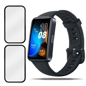 Qrivp HUAWEI band 9 / 8 �K���X�t�B���� �y2���Z�b�g �z���{���Ɏq�f�ސ� band8 ��p �t�B���� �����K���X �t�� �ی�t�B���� ���� �h�w�� �����E�h�� �C�A���X �ϏՌ� ��U�h�~ �����z�� �\��t�� 