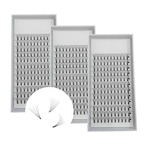 ܂GNXe 3 5D{[܂ C DJ[ 0.07 0.10mm12 5{ }cGN܂ i` lC 3 Trays Short Stem 5D eyelashes extension (D-0.10mm, 13mmx3)