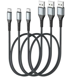 SUNGUY USB C P[u 0.5M y3{Zbgz QC3.0ő18W}[d ^Cvc P[u 50cm Z type c USB2.0f[^] iC҂ ϋv iPhone17/16/15V[YAGalaxy S25/S24AiPad Pro/iPad air 5AXperia