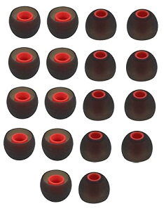 Sound Wave �V���R���� �n�C�u���b�h �C���[�s�[�X �Չ����C���z���`�b�v ���a 3.8-4.0mm 18�� 2��ނ̍d�x�̃V���R����g�ݍ��킹���Չ��������� �C���z���J�o�[ �\�j�[ �C���z���p JBL T110BT �C