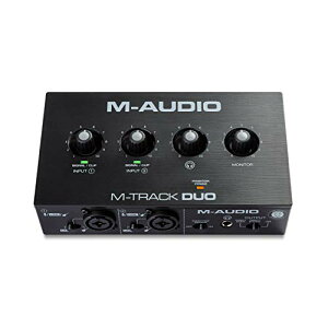 M-Audio USB �I�[�f�B�I�C���^�[�t�F�[�X ���y����\�t�g�E�F�A�t Mac Win DTM DAW ��m�C�Y ���C�u�z�M �Đ� ��^ M-Track Duo