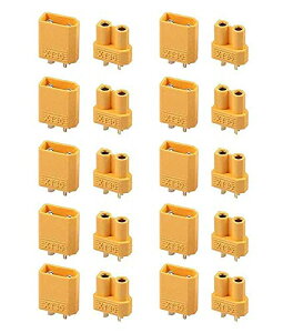 JUTOSU XT30�R�l�N�^�[ �R�l�N�^�[�v���O �I�X&���X XT30 RC �o���b�g ���|�o�b�e���[�p 10�y�A