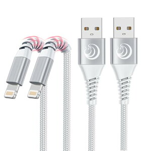 iPhone �[�d�� �P�[�u�� 1m Aioneus ���C�g�j���O�P�[�u�� 2�{�Z�b�g lightning �[�d�R�[�h �i�C�����҂� �A�C�t�H���[�d�R�[�h iPhone14 13 12 11 XR XS Pro Max SE 8 7 plus