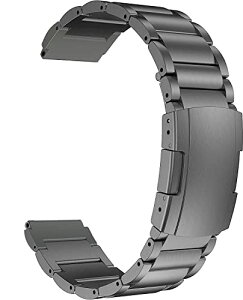 MaKTech �`�^���o���h�A20mm�y�ʃ����s�[�X���^�������N�u���X���b�g�ASamsung Galaxy Watch 7 FE 6 5 4,40/42/43/44/45/46/47mm,Huawei GT 4/3-41/42mm�� (�X�y�[�X�O���C)