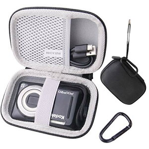 WAIYUJP���[�P�[�X�݊��� KODAK (�R�_�b�N) PIXPRO FZ55/FZ45/FZ43 �f�W�^���J���� �ی� �L�������O ���[�P�[�X. (black)