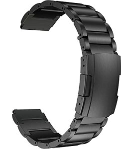 MaKTech �`�^���o���h�A20mm�y�ʃ����s�[�X���^�������N�u���X���b�g�ASamsung Galaxy Watch 7 FE 6 5 4,40/42/43/44/45/46/47mm,Huawei GT 4/3-41/42mm�� (��)