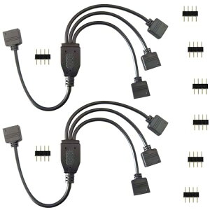 LitaElek 2��3����ڑ��P�[�u�� 4 pin RGB LED�e�[�v�R�l�N�^30cm LED���z�X�v���b�^�P�[�u��SMD 5050 3528 3528 RGB LED�e�[�v���C�gLED�X�g���b�v�p���c���X4�s�����X�����P�[�u���A��