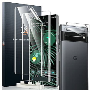 LK Google Pixel 6 Pro �t�B�����y4���Z�b�g�zTPU�ی�t�B����2�� + �J�����ی�t�B����2�� �w��F�� �K�C�h�g�t�� 24���Ԏ����C���Z�p �S�ʕی� �\��t���ȒP �C�A�[�� �P�[�X �O�[�O���s�N�Z��6 Pro