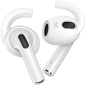 Gcioii for AirPods 3 �C���[�t�b�N �C���[�s�[�X �Y������ �����h�~ 3�y�A���� �C���t�H�� �A�N�Z�T�� Apple AirPods 3 �K�p (�z���C�g,M�T�C�Y)