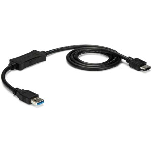 StarTech.com USB 3.0 - eSATA�ϊ��A�_�v�^�P�[�u�� (91cm) eSATAHDD/SSD/���w�h���C�u��ڑ��\ USB3S2ESATA3