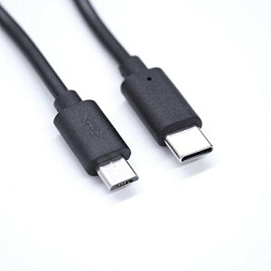 USB�P�[�u�� Type C Micro B �ϊ��P�[�u�� USBCable Type C Micro B 1.5m �u���b�N