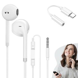 �y2026�V�Łz�C���z�� �L�� 3.5mm�W���b�N HIFI���� ���ʒ��� �d�ቹ �m�C�Y�L�����Z�����O �}�C�N�t�� �ʘb�\ �n�C���] �N���A�ʘb ���ʒ��� �X�e���I�C���t�H�� �w�b�h�z���iUSB C to 3.5 mm ��