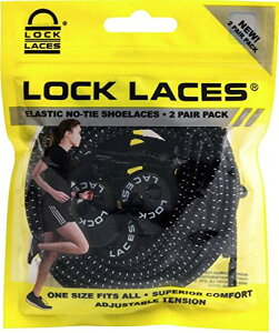 ���΂Ȃ��C�R LOCK LACES �S�Ĕ���No.1�i�j (Black 2-Pack)