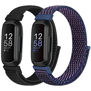 [Bcuckood] ���v�o���h Fitbit Inspire 3/Inspire 2/Inspire HR/Inspire/Fitbit Ace 3/Ace 2 �i�C���� �X�|�[�c���[�v �ʋC�� ���߉\�ȗp���X�g�o���h �X�g���b�v ���f�B�[�X �����Y �q���p