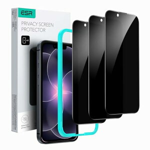 �y�`�����h�~�zESR iPhone 17e �K���X�t�B���� 16e/14/13 Pro/13�p 3�� [�K�C�h�g�t�� ] ��Phone17e�ی�t�B���� �S�ʕی� �ČRMIL�K�i ���炳�� �C�A���� �w��h�~ ��� �ϏՌ� ���h�~ �����z�� ���t��