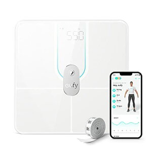 Anker Eufy (���[�t�B) Smart Scale P2 Pro�i�̏d�̑g���v�j�y�A�v�� / Fitbit�A�g / �̎��b�� / BMI / �S���� / �ؓ��� / ��b��ӗ� / ������ / �̎��b�� / ���� / �������b / �^���p�N�� / ���i�ؗ� / �牺��