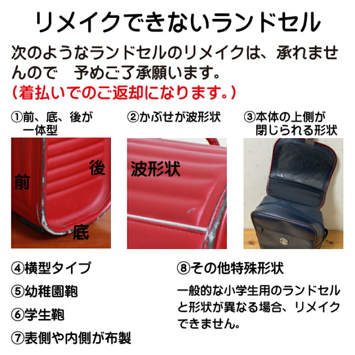 楽天市場】思い出のランドセルを小さくリメイク ミニランドセル 