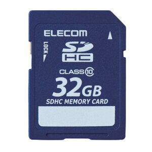 �G���R�� SDHC�J�[�h 32GB class10 �f�[�^�����T�[�r�X�t MF-FSD032GC10R �f�[�^���� �������[�J�[�h ELECOM