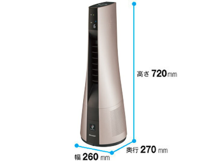 楽天市場】シャープ スリムイオンファン HOT＆COOL PF-JTH1 : 楽天 
