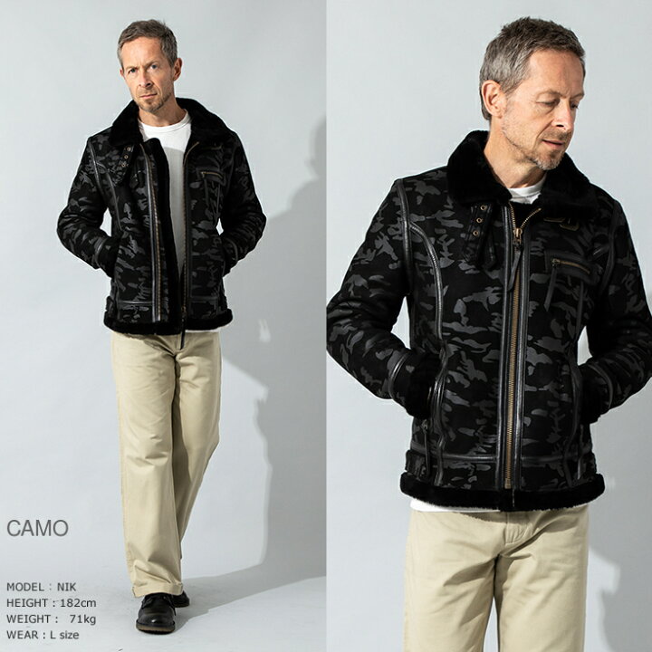 楽天市場】【20周年記念10%OFFクーポン】Liugoo Leathers 本革 B-3 