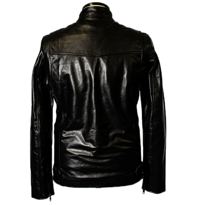楽天市場】【50%OFFクーポン】Liugoo Leathers 本革 シングル 