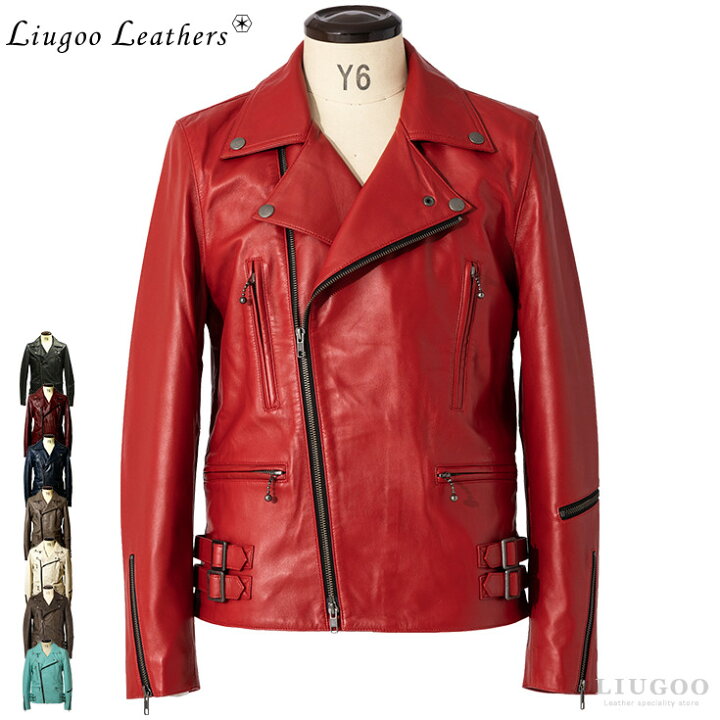 楽天市場】【20周年記念10%OFFクーポン】Liugoo Leathers 本革 UK 