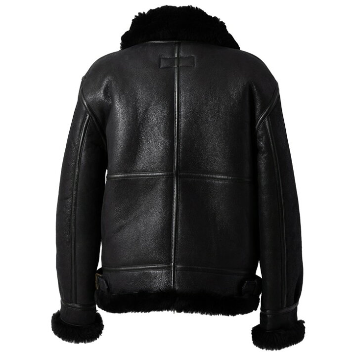 楽天市場】Liugoo Leathers 本革 B-3フライトジャケット ムートン  