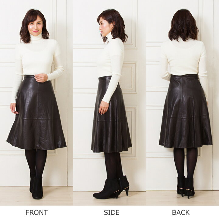 楽天市場】FILLMORE 本革 レザースカート レディース フィルモア  