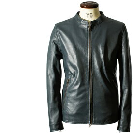 LIUGOO 本革 メッシュレザー シングルライダースジャケット メンズ リューグー SRS09B 軽くて柔かい！ シングルライダース ダブルライダース ライダースジャケット レザージャケット 革ジャン 皮ジャン シングルライダース 本革ジャケット 黒 ジャケット アウター ブルゾン