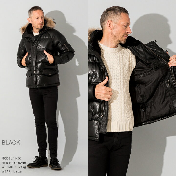 楽天市場】Liugoo Leathers 本革 N-3Bフライトジャケット レザーダウン 